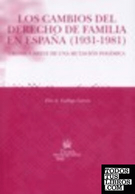 Los cambios del Derecho de Familia en España (1931-1981)
