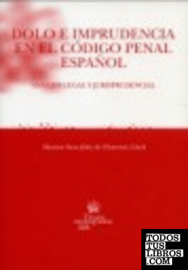 Dolo e imprudencia en el Código Penal Español