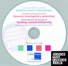 Simposi internacional Docència, recerca i aprenentatge. CIDUI 2009