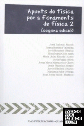 Apunts de física per a Fonaments de física 2. Segona edició