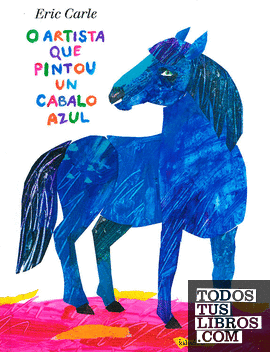 O artista que pintou un cabalo azul