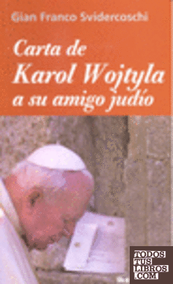 Carta de Karol Wojtyla a su amigo judío