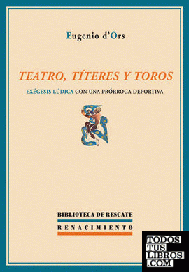 TEATRO TITERES Y TOROS EXEGES