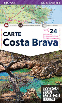 Costa Brava, carte