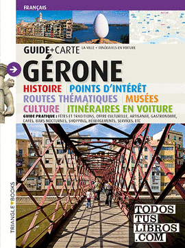 Gérone, guide + carte