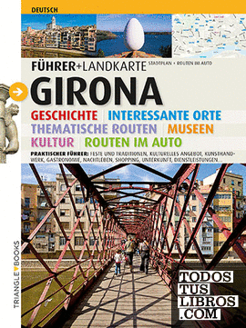Girona, führer + karte
