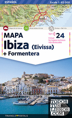 Ibiza + Formentera, mapa