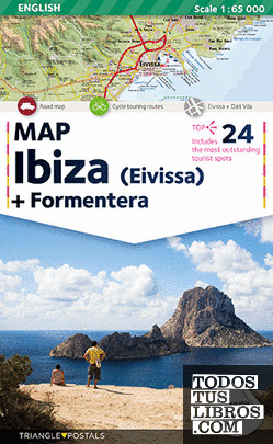 Ibiza + Formentera, map