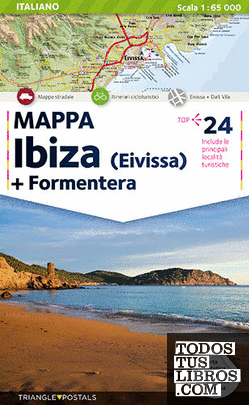 Ibiza + Formentera, mappa