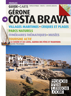 Costa Brava, guide + carte