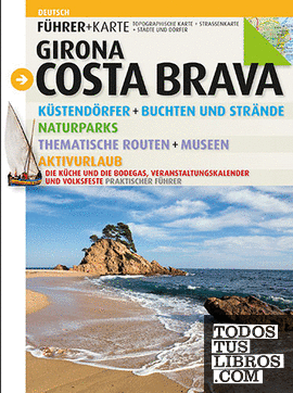 Costa Brava, führer + karte