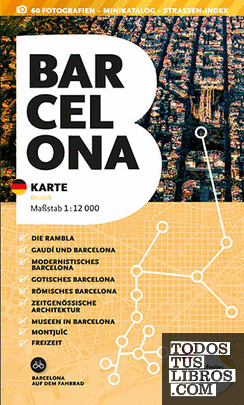Barcelona, karte