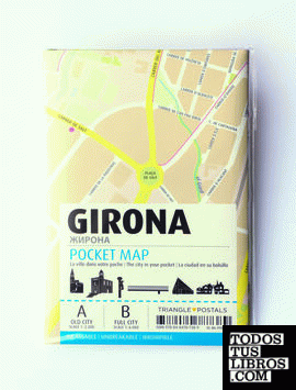 Girona, pocket Map