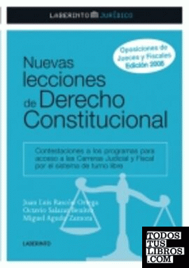Nuevas lecciones de Derecho Constitucional