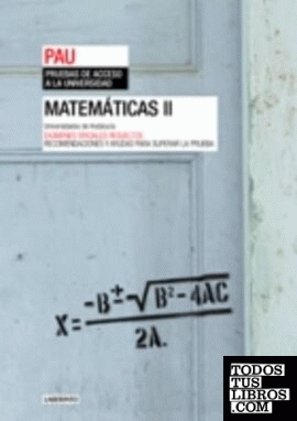 Matemáticas II. Universidades de Andalucía
