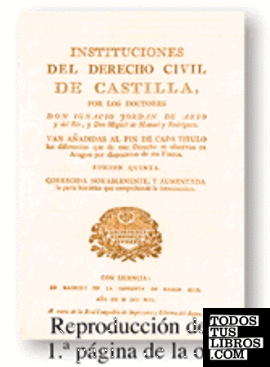 Instituciones del Derecho Civil de Castilla