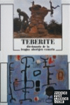 Teberite, Diccionario de la lengua aborigen canaria