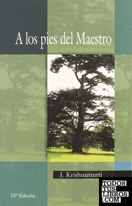 A LOS PIES DEL MAESTRO Antigua Edicion