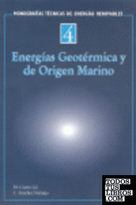 Energías geotérmica y de origen marino