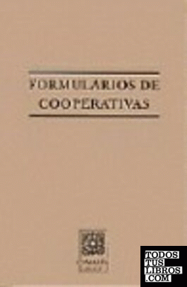 FORMULARIOS DE COOPERATIVAS.