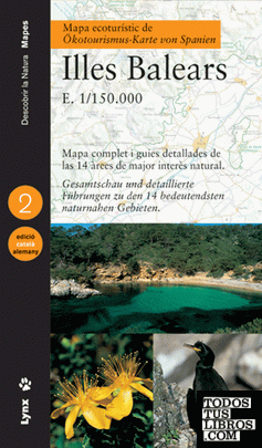 Mapa ecoturístic de les Illes Balears (català/alemany)