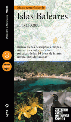 Mapa ecoturístico de las Islas Baleares (Castellano / Inglés)