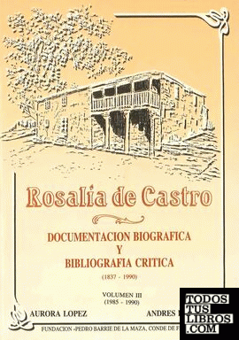 Rosalía de Castro III