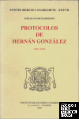 Protocolos de Hernán González (1534-1535)