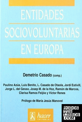 Entidades sociovoluntarias en Europa