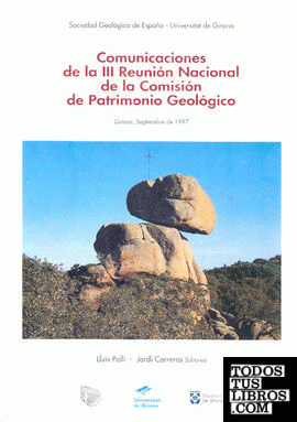 Comunicaciones de la III Reunión Nacional de la Comisión de Patrimonio Geológico