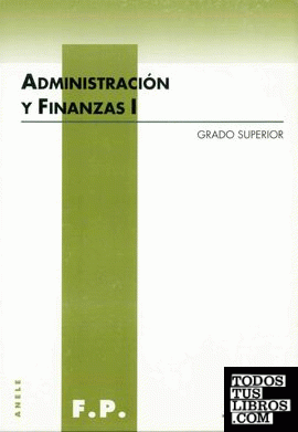 Administración y finanzas (I). Grado superior