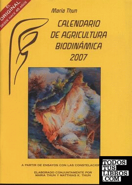 Calendario de agricultura Biodinámica 2007