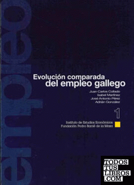 Evolución comparada del empleo gallego