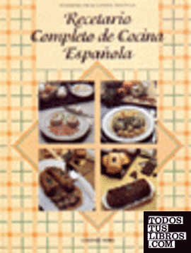 Recetacio de la cocina española