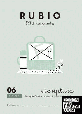 Escriptura RUBIO 06 (català)