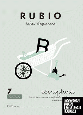 Escriptura RUBIO 7 (català)