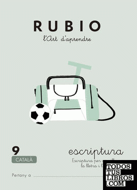 Escriptura RUBIO 9 (català)