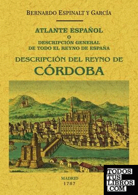 Atlante Español. Córdoba