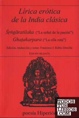 Lírica erótica de la India clásica