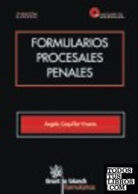 Formularios procesales penales + Cd Rom