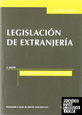 Legislación de extranjería 6ª edición