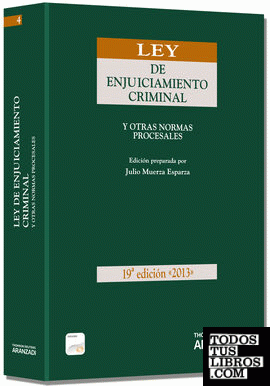 Ley de Enjuiciamiento Criminal (Papel + e-book) - y otras normas procesales