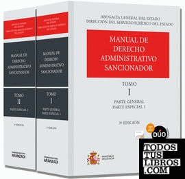 Manual de derecho administrativo sancionador (2 Tomos) (Papel + e-book)