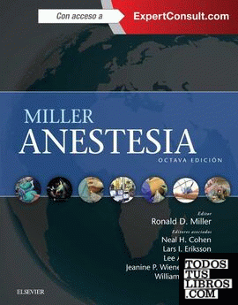 Miller. Anestesia