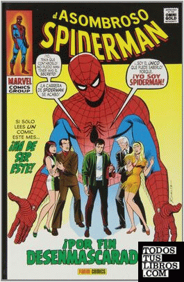 Marvel gold: el asombroso spiderman. ¡por fin desenmascarado!