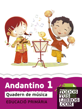Andantino 1. Quadern de música (Llicència digital)