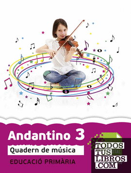 Andantino 3. Quadern de música (Llicència digital)