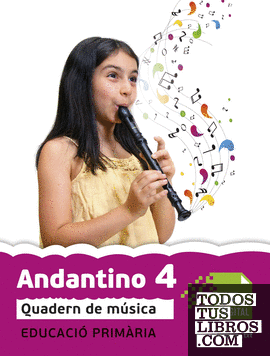 Andantino 4. Quadern de música (Llicència digital)