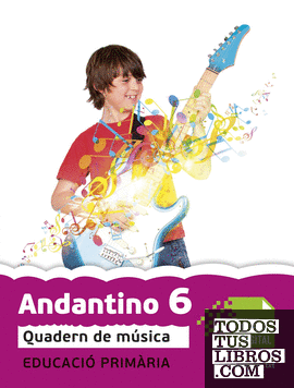 Andantino 6. Quadern de música (Llicència digital)