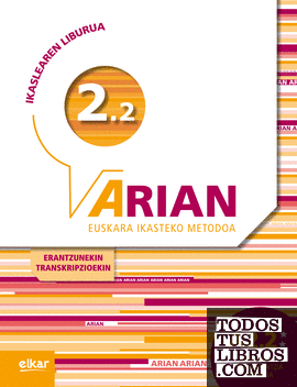 Arian A2.2 Ikaslearen liburua (+CD audioa)